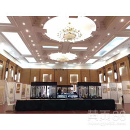 展覽專用黑色玻璃矮柜出租服務，打造專業會展展示空間
